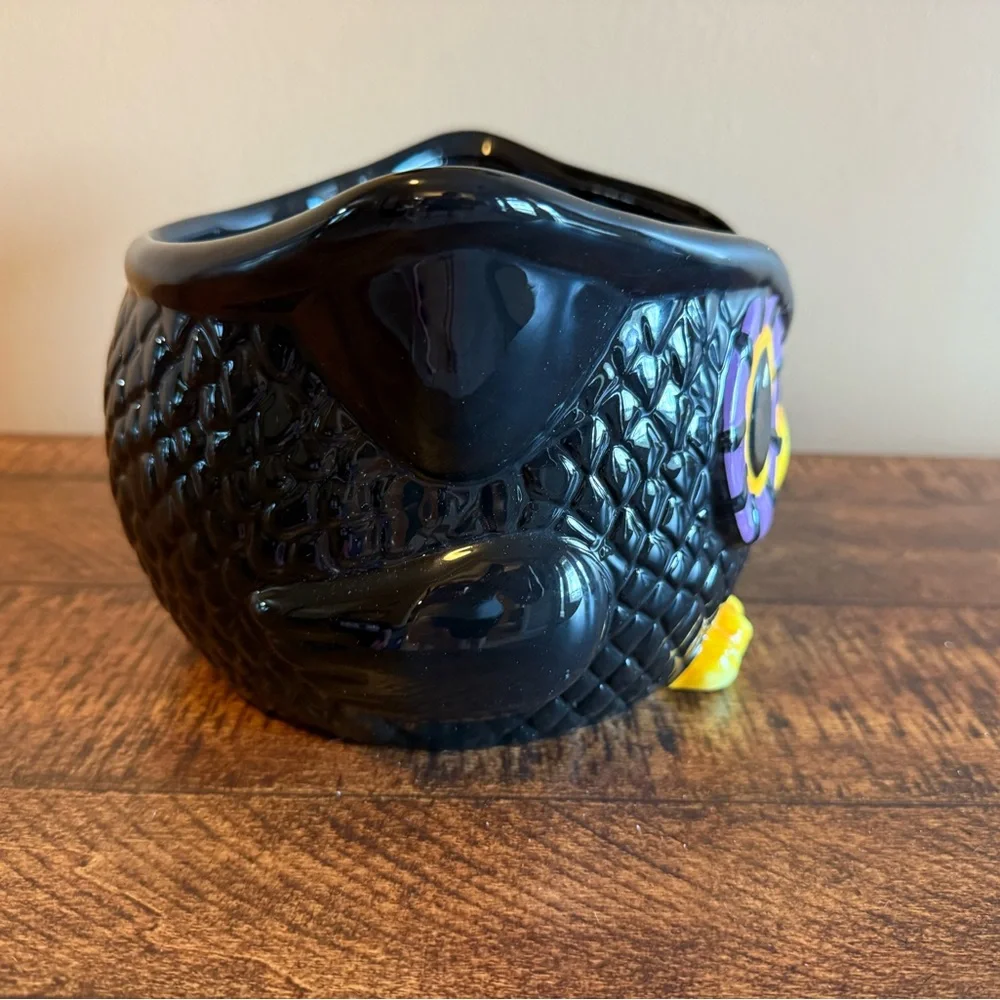 Halloween Owl Ceramic Bowl